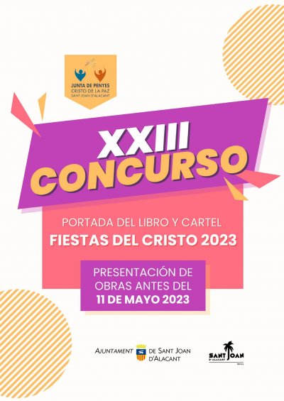 XXIV Concurso de Portada del Llibret y Cartel Fiestas del Cristo 2024
